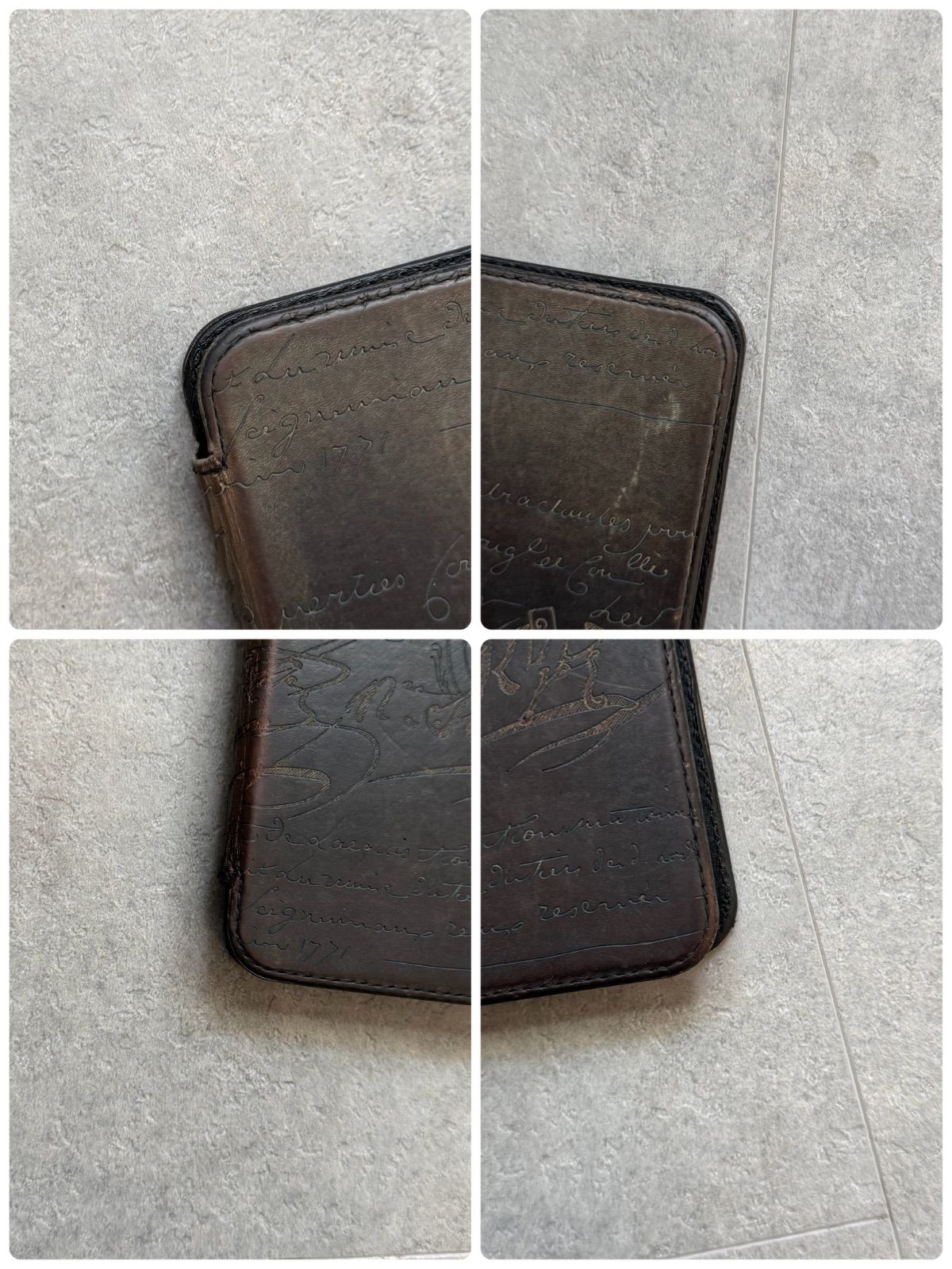 BERLUTI ベルルッティ カリグラフィ スマホケース iPhone15PROMAX BERLUTI ベルルッティ カリグラフィ スマホケース iPhone15PROMAX