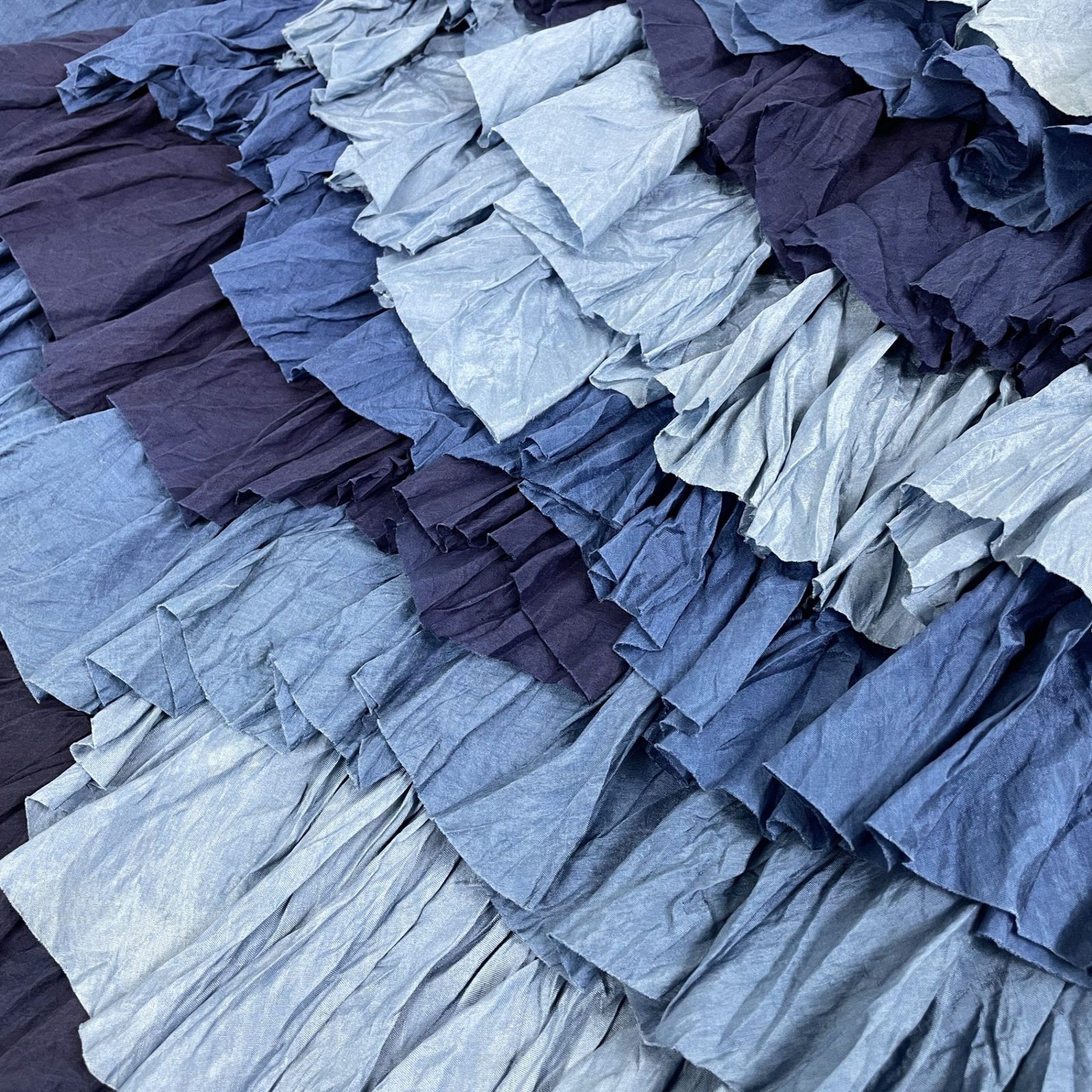 45R 45RPM フォーティファイブアール 藍染め インディゴ染め シルク