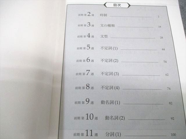 本 鉄緑会 高2 英語実戦講座 英文法 書き込みなし 2023 017m0D