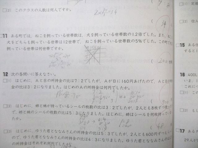 早稲田アカデミー 小6 春期講習会 国語/算数/理科/社会 2024 計4冊