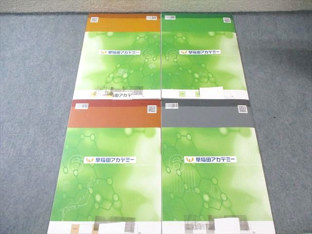 早稲田アカデミー 小6 春期講習会 国語/算数/理科/社会 2024 計4冊