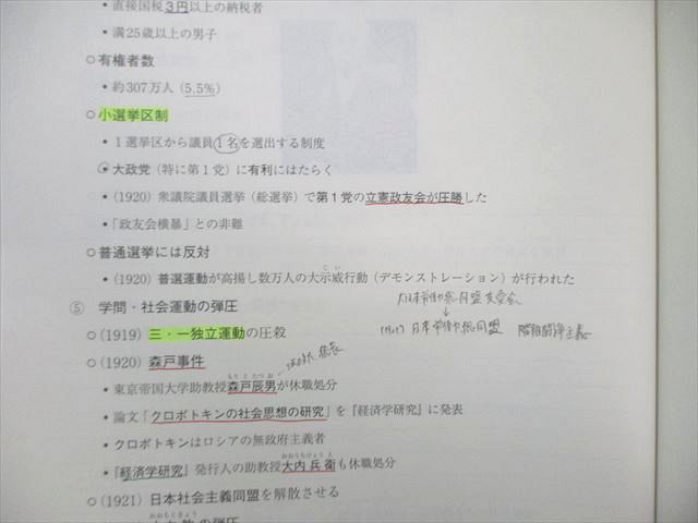 駿台 日本史 前/近代I/II/現代・テーマ史など テキスト通年セット 2023