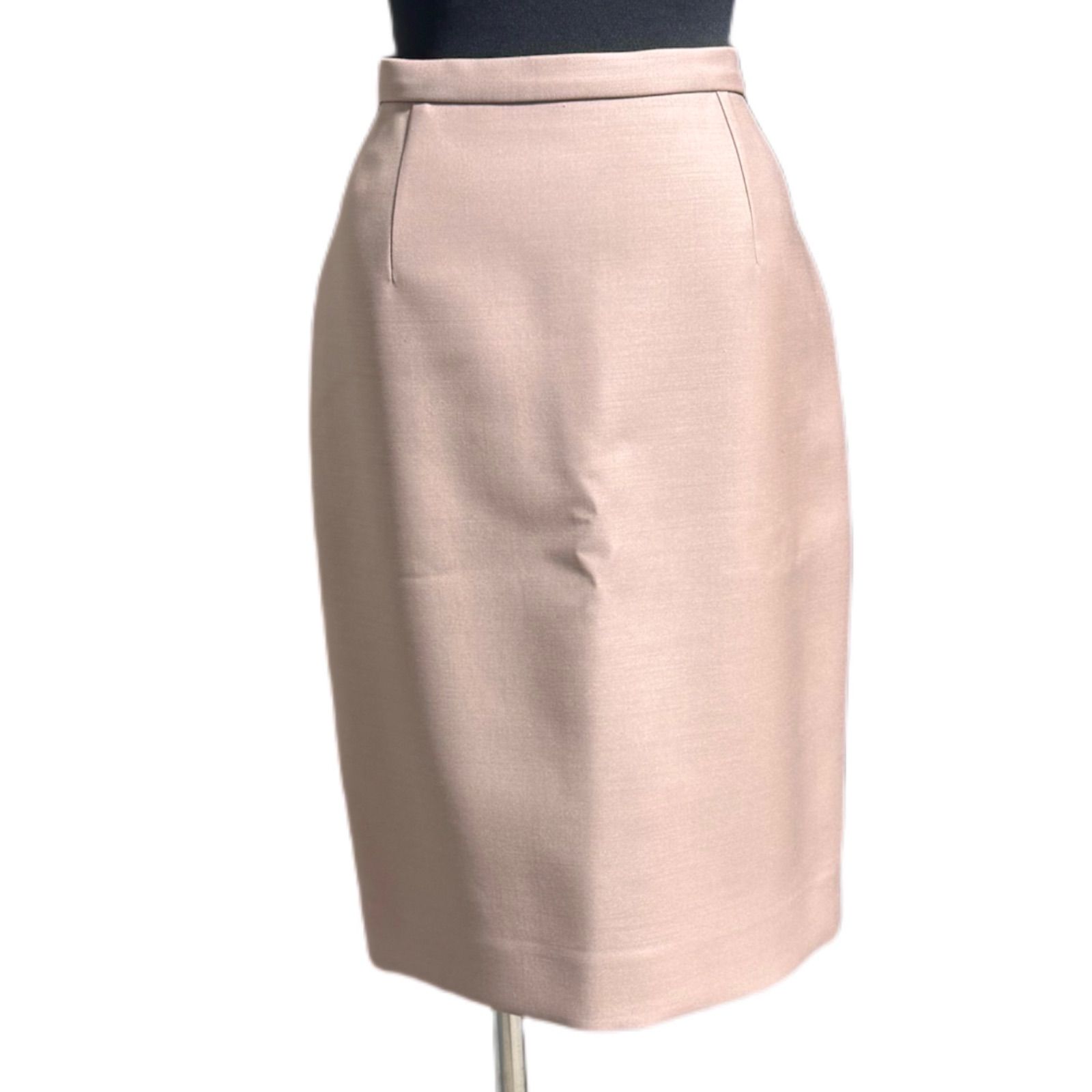 Christian Dior ディオール ウール タイトスカート ピンク - メルカリ