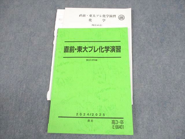 駿台直前講習「直前・東大プレ演習」現代文/古文各テキスト・テスト 駿台 東京大学 東大現代文/直前・東大プレ現代文演習I(理文共用