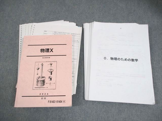 駿台 物理X テキスト プリント大量セット 2024 前期 043M0D - メルカリ