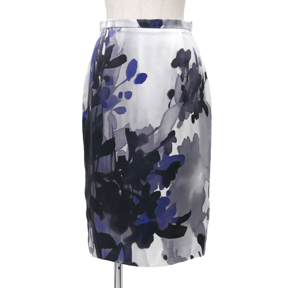 MAX MARA マックスマーラ スカート サイズ42 白タグ 総柄 タイト