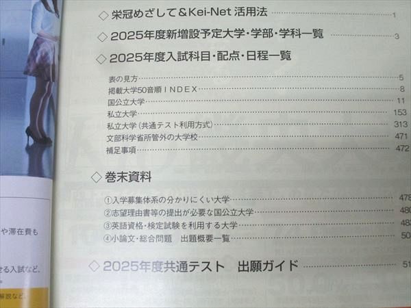 河合塾 2024 栄冠めざして Vol.2 2025年度予想入試科目・配点・日程