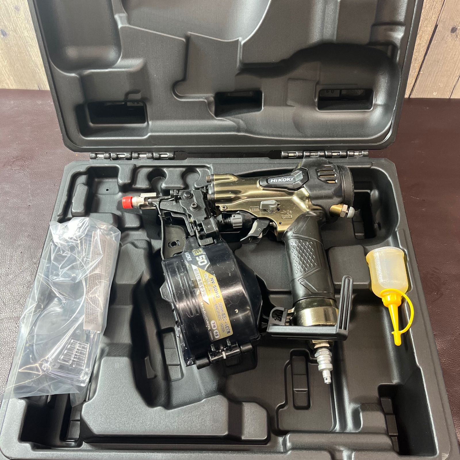 品 ハイコーキ HIKOKI 旧 日立工機 高圧エア釘打ち機 NV 50 H 2 S