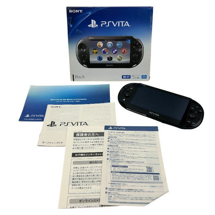 品 SONY ソニー PSVITA PCH 2000 本体 ハード ゲーム機 ヴィータ W４