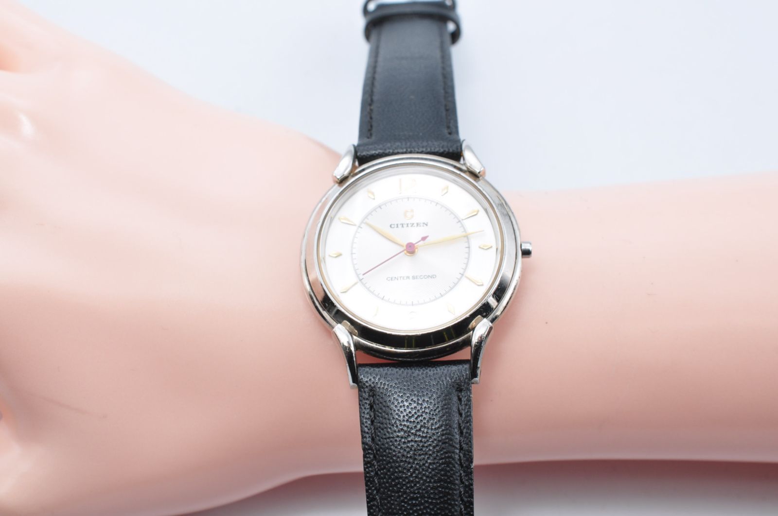 Citizen シチズン CENTER SECOND センターセコンド 赤秒針 Silver925