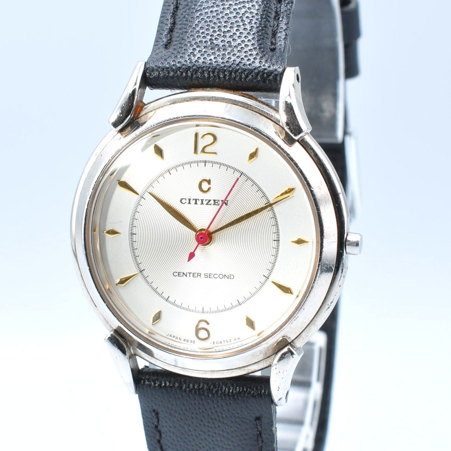 Citizen シチズン CENTER SECOND センターセコンド 赤秒針 Silver925