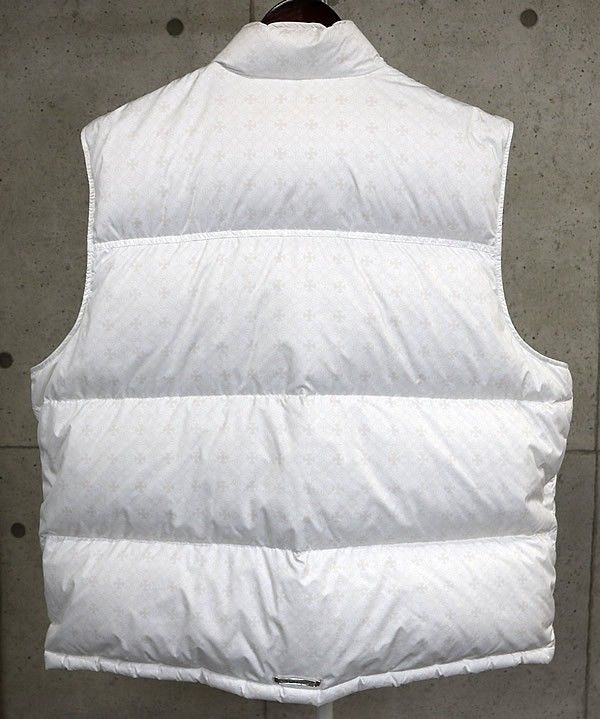 CHROME HEARTS 銀座店 クロムハーツ STIFF 総柄 ダウンベスト クロス