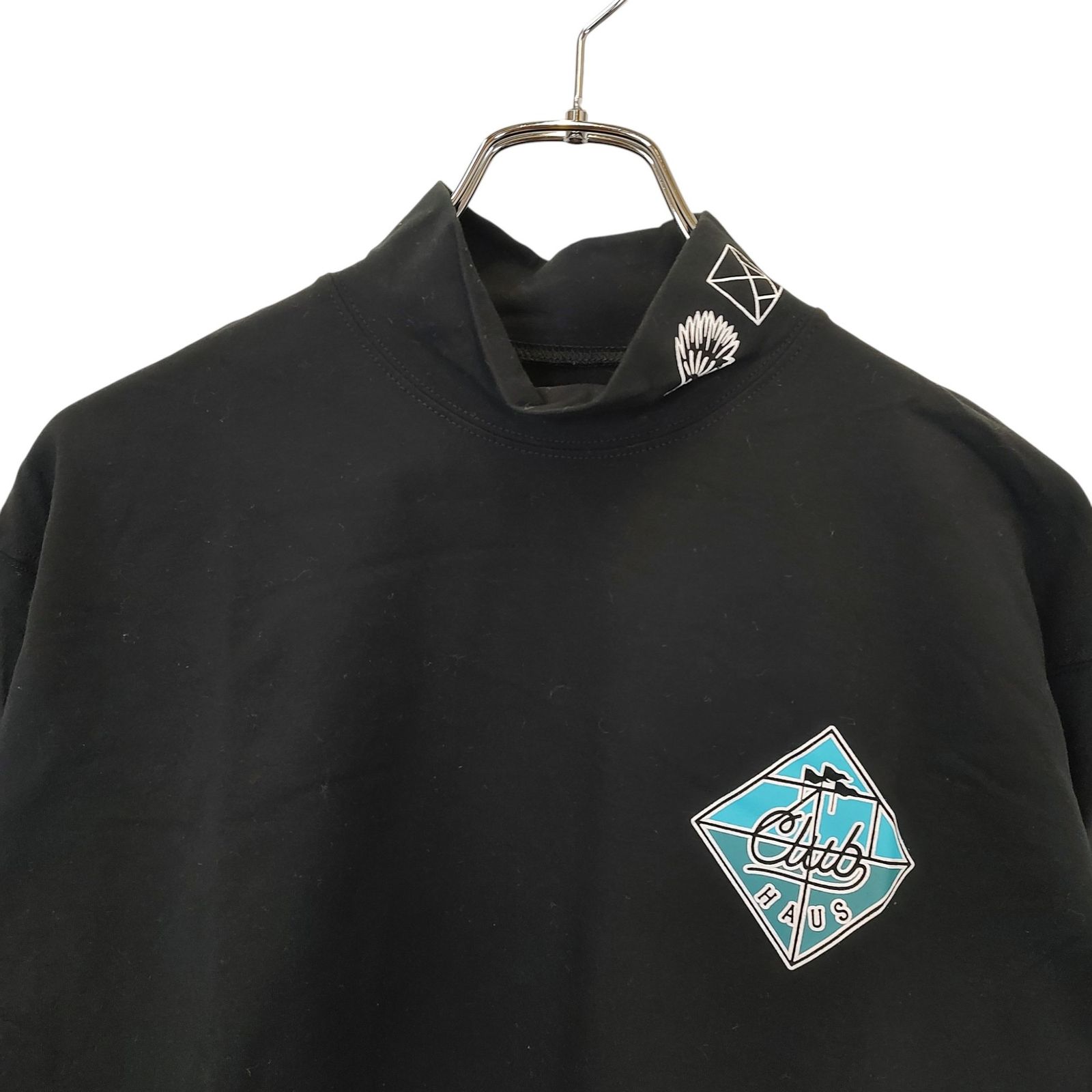 CLUBHAUS クラブハウス TANGRAM タングラム コラボ モックネック TANGRAM タングラム ゴルフ x CLUBHAUS クラブハウス 長袖 モック