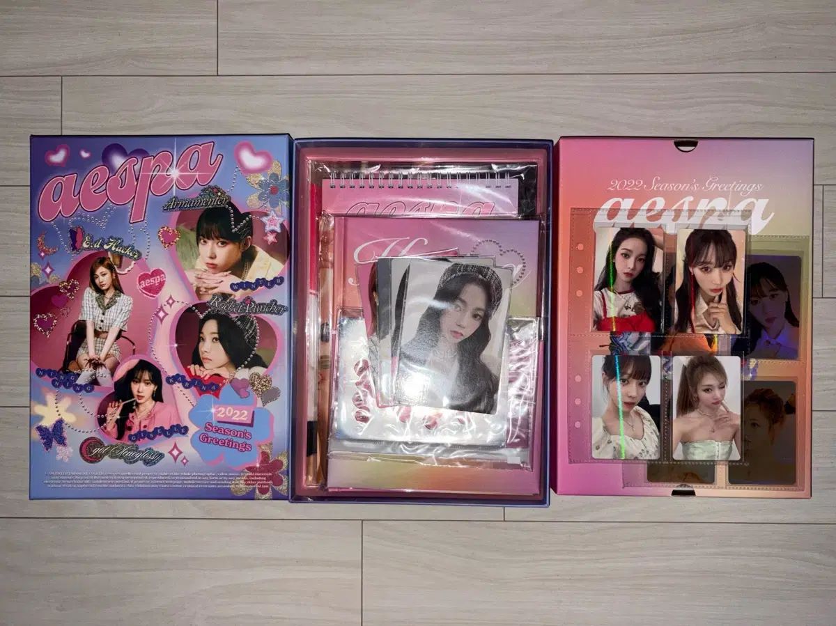 aespa シーズングリーティング シーグリ 2022 新品未開封 未開封 2022 2023 aespa エスパ シーグリ シーズングリーティング