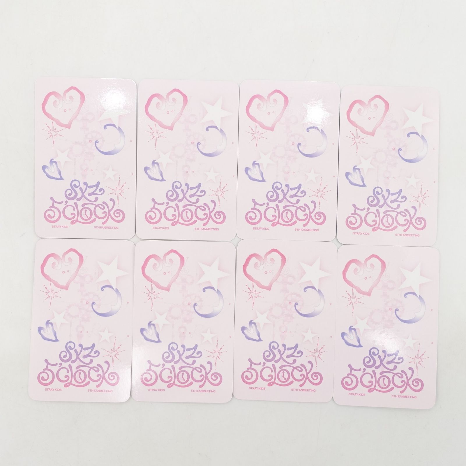 Stray kids 5'clock オンライン ペンミ トレカ フォト カード