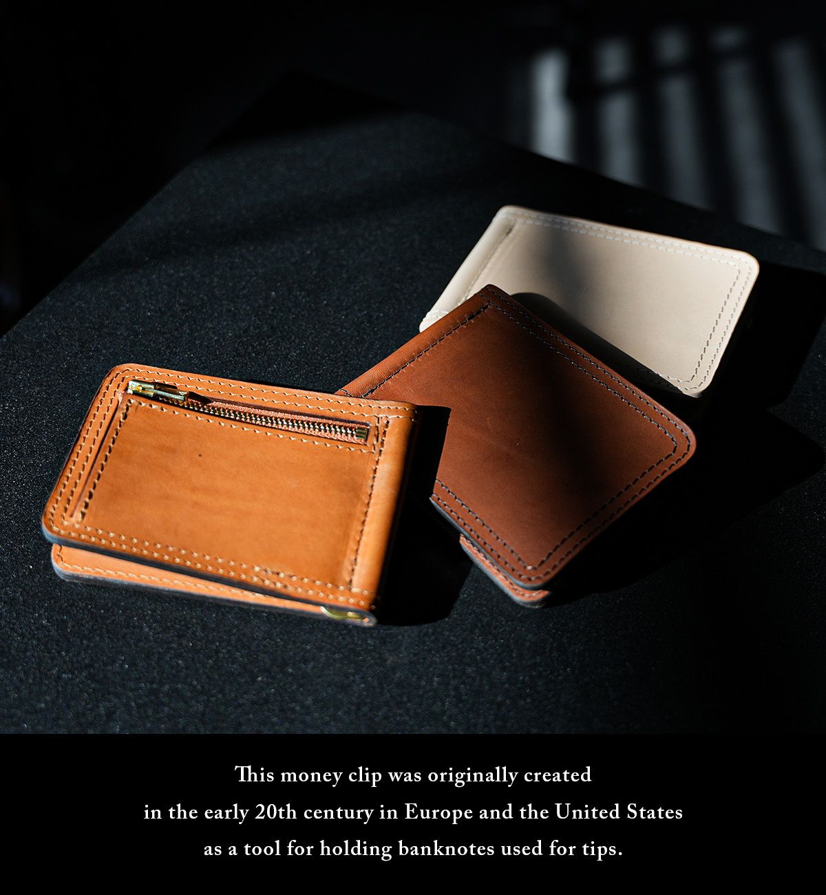 ヴァスコ クラシック マネークリップ 本革 オイルレザー 日本製 vasco