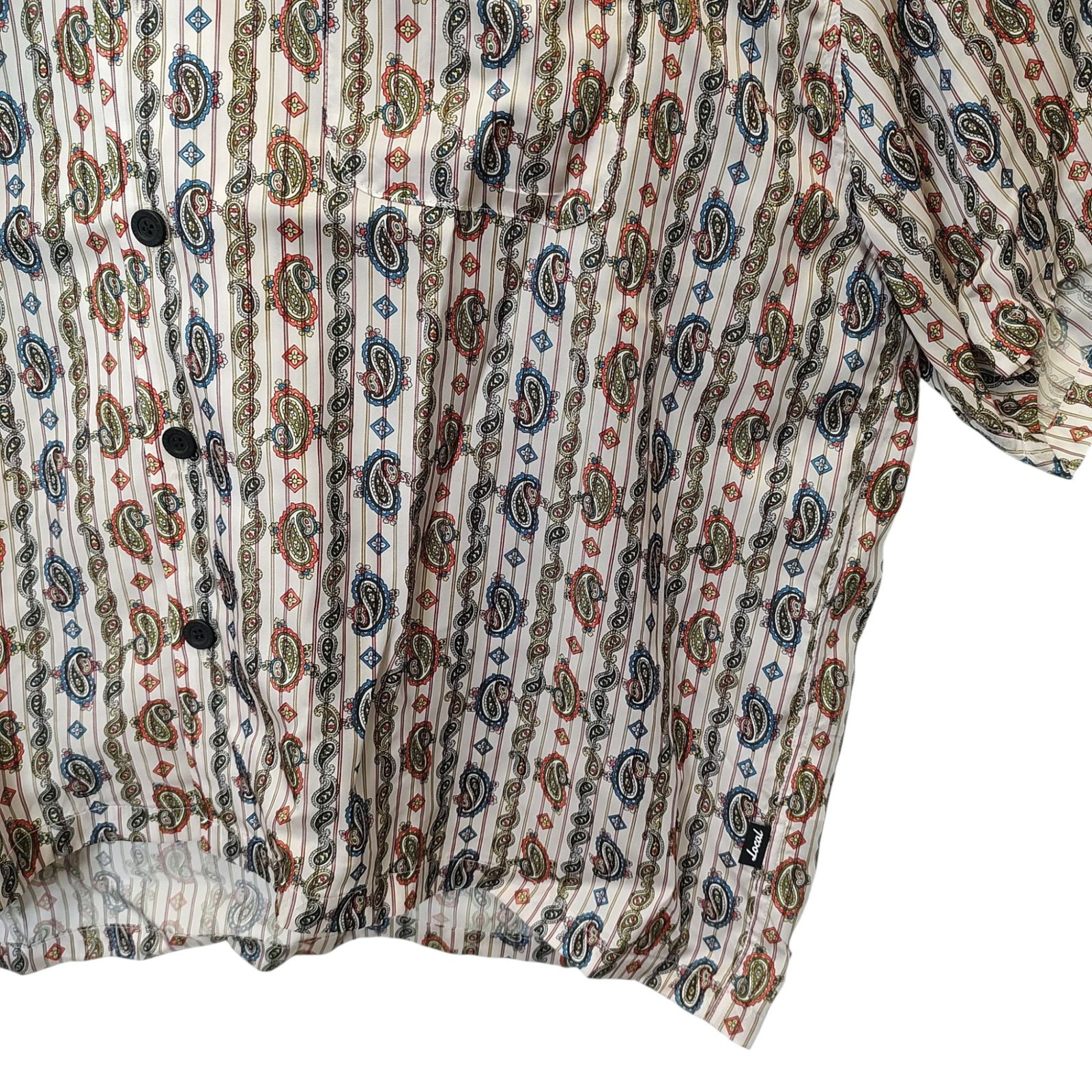 LOCAL GOLF ローカル ゴルフ Big Hawaiian S/S SHIRT ペイズリー柄
