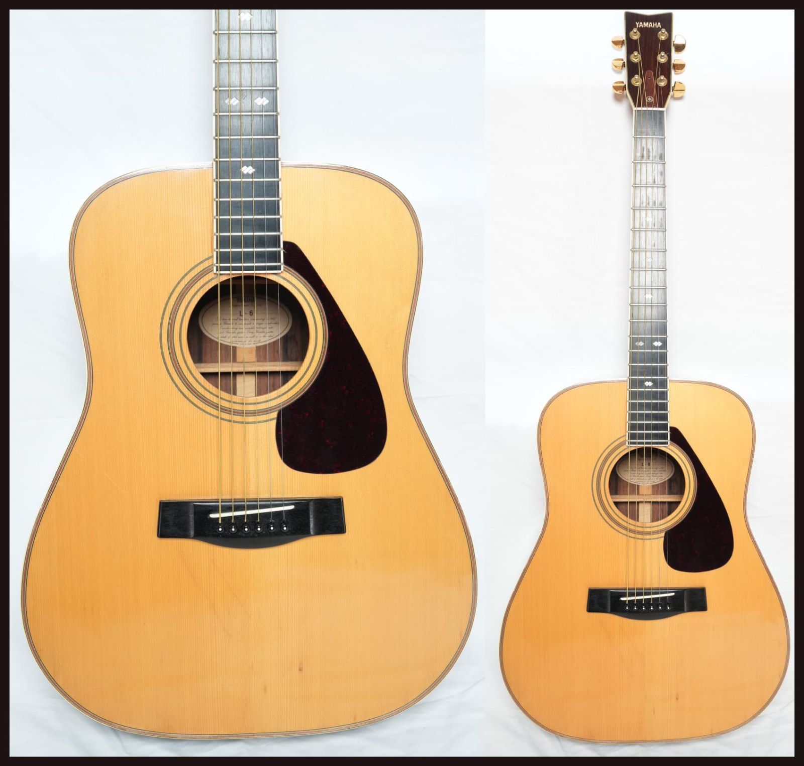 YAMAHA L-6 アコースティックギター 1970年製 ☆YAMAHA☆L-6 Natural 国産アコースティックギター 70年代 単板モデル