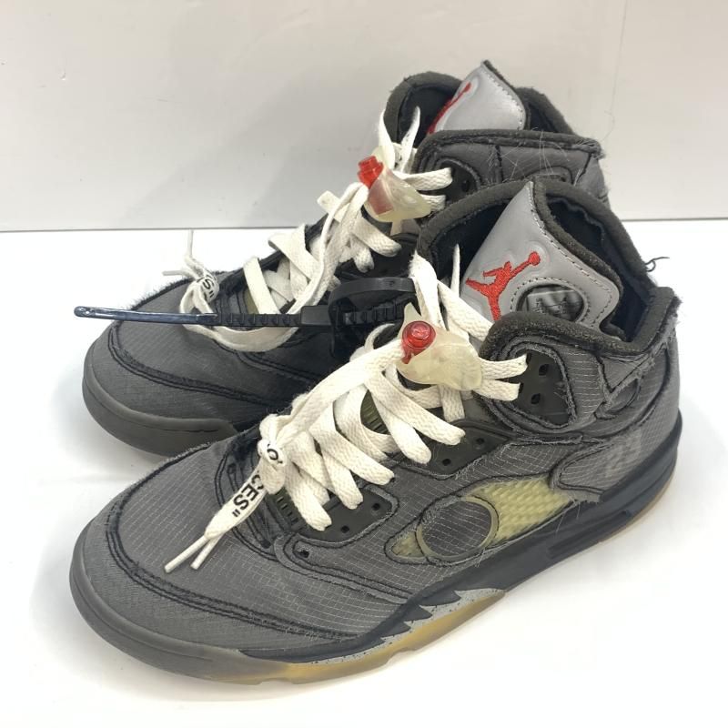 中古】Off-White×Nike Air Jordan 5 中古】Off-White×Nike Air Jordan 5
