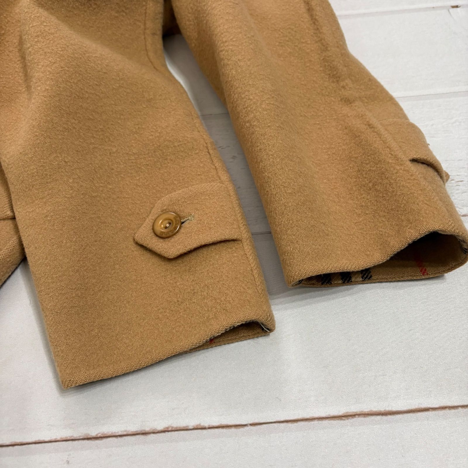 バーバリー Burberry ダブルフェイス ノバチェック ロングコート