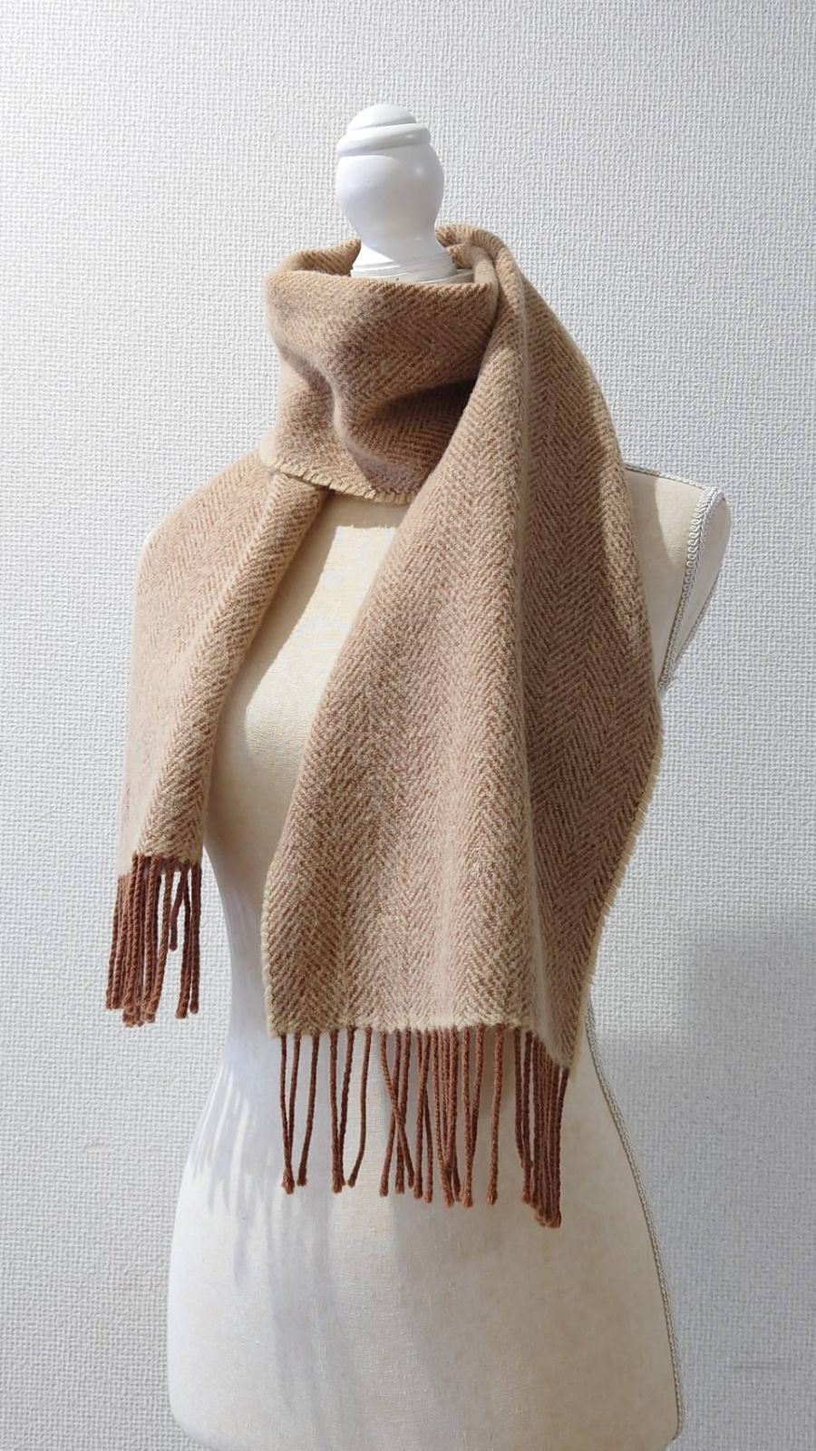 90's Polo Ralph Lauren スコットランド製 ラムズウール ヘリンボーン