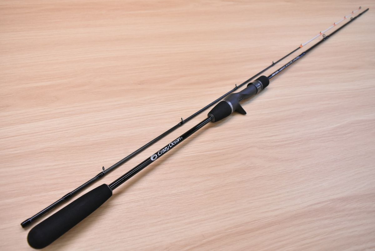 クレイジーオーシャン オーシャンウィップ イカメタル B 65 ナチュラル OWIM N Crazy Ocean WHIP NATURAL ベイトロッド 2ピース