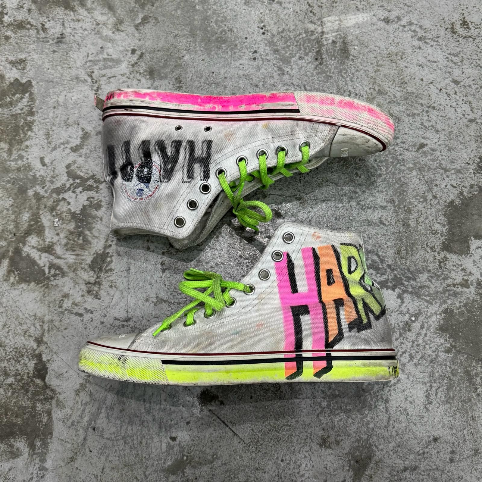 VETEMENTS 落書き スニーカー ヴェトモン マルチカラー 25.3cm （8282M