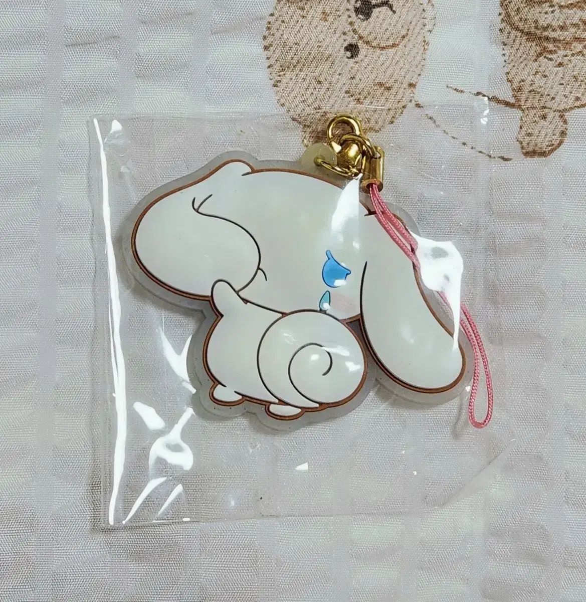サンリオ ゴー シナモロール ラバー ストラップ 出品 シナモロール