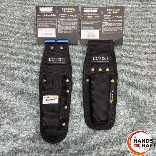 ◎ ♥品 KNICKS TFT-303 PNDX BA-100 CN コーデュラバリスティック 3 Pホルダー カッターホルダー ニックス 白タグ ♥