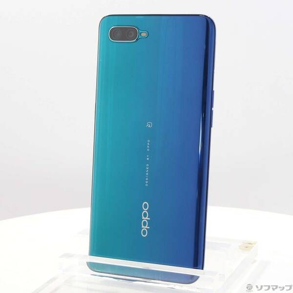 ソフマップ 〔中古品〕 OPPO Reno A 128GB ブルー CPH1983 楽天 SIM