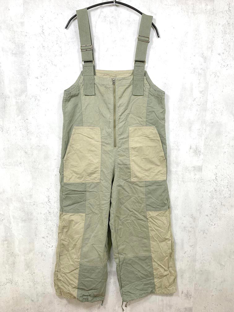 niko and ニコアンド ミリタリーZIP サロペット オーバーオール