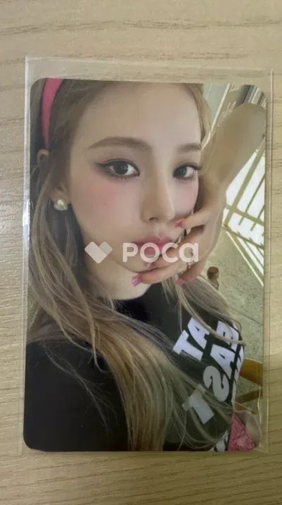 aespa カリナ チェキ 当選 世界に1枚 aespa カリナ MY WORLD Zine Ver