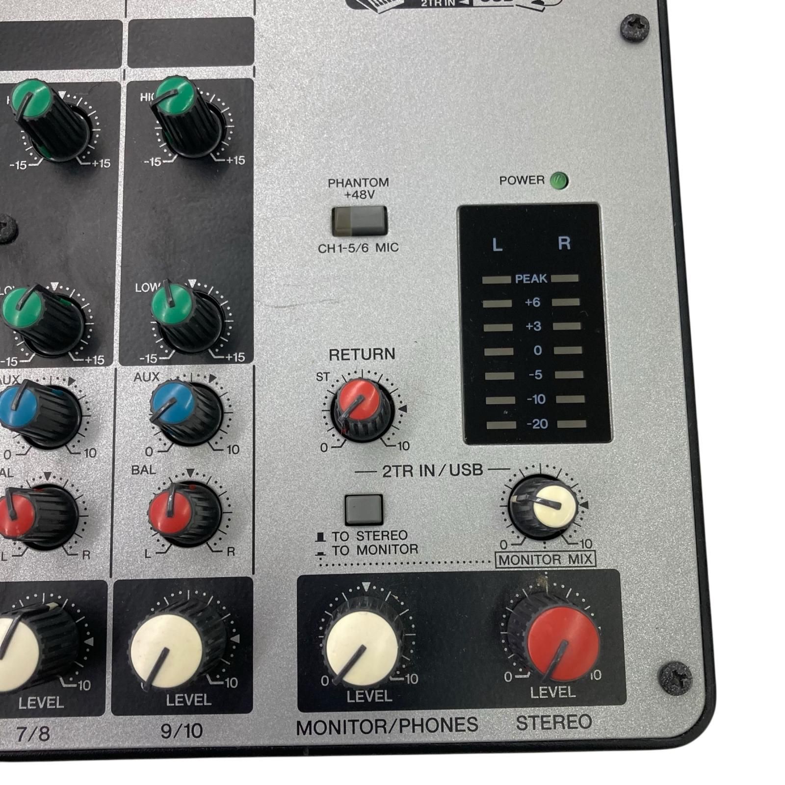 186000 動作未確認 YAMAHA ヤマハ アナログミキサー MW10C - メルカリ