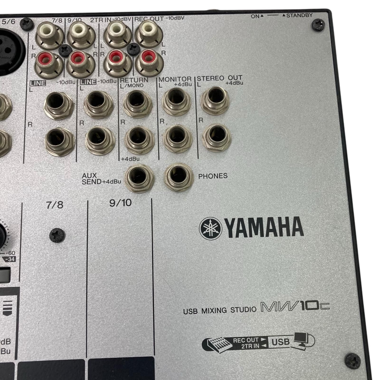 Mページ 186000 動作未確認 YAMAHA ヤマハ アナログミキサー MW10C - メルカリ