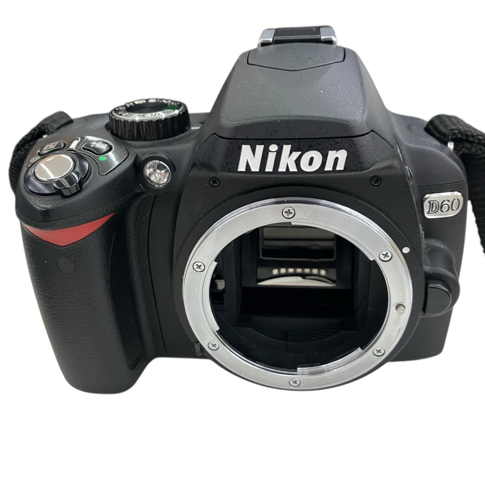 186000 ジャンク品 Nikon ニコン D60 デジタル一眼レフカメラ レンズ