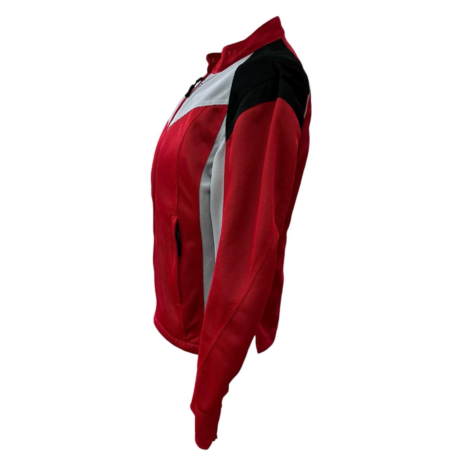 【極美品】プロテクター装備 牛革 ロッソスタイルラボ バイクジャケット 赤 Rosso StyleLab（ロッソスタイルラボ） ROL-15 シングルライダース