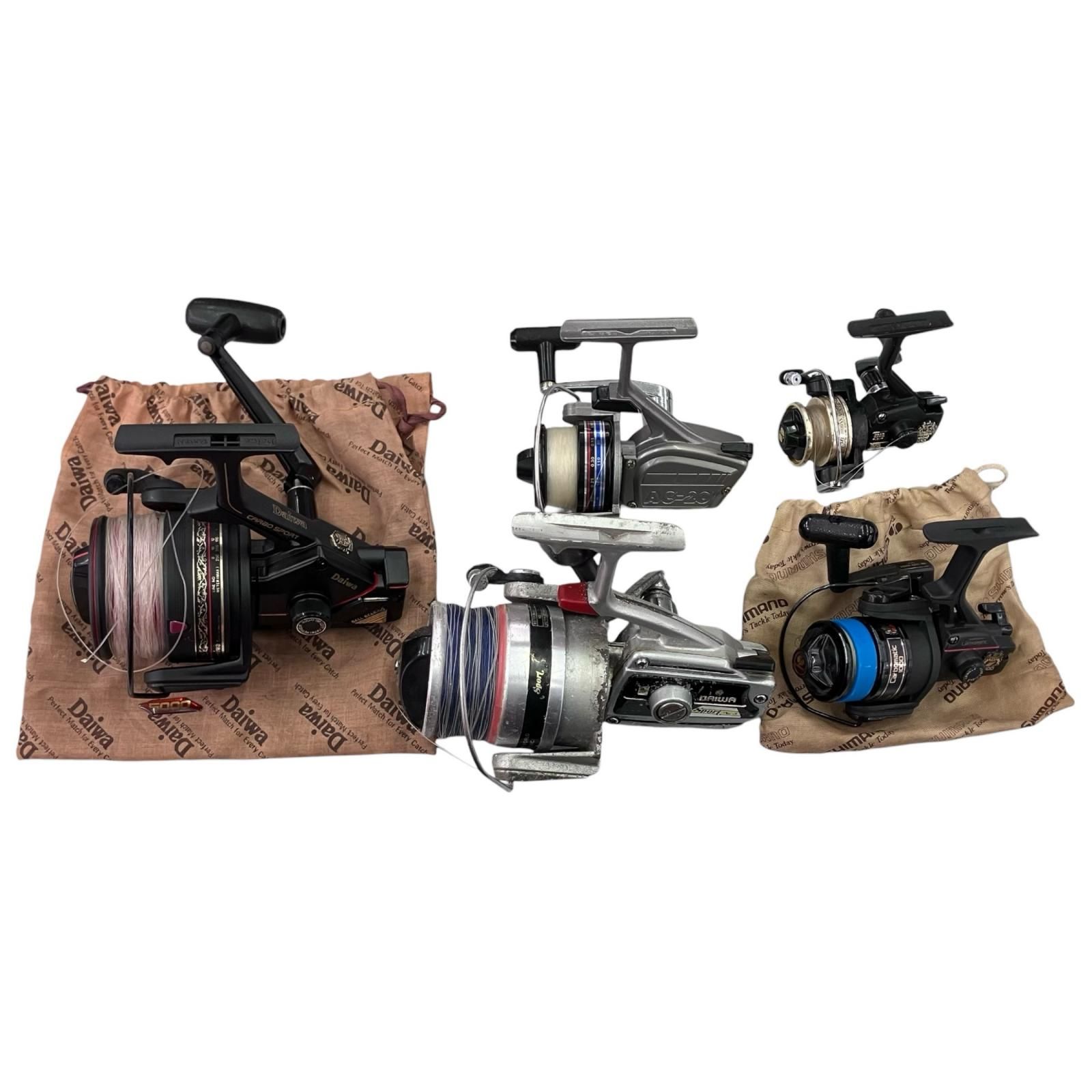 186000 現状品 SHIMANO DAIWA RYOBI フィッシング リール スピニング