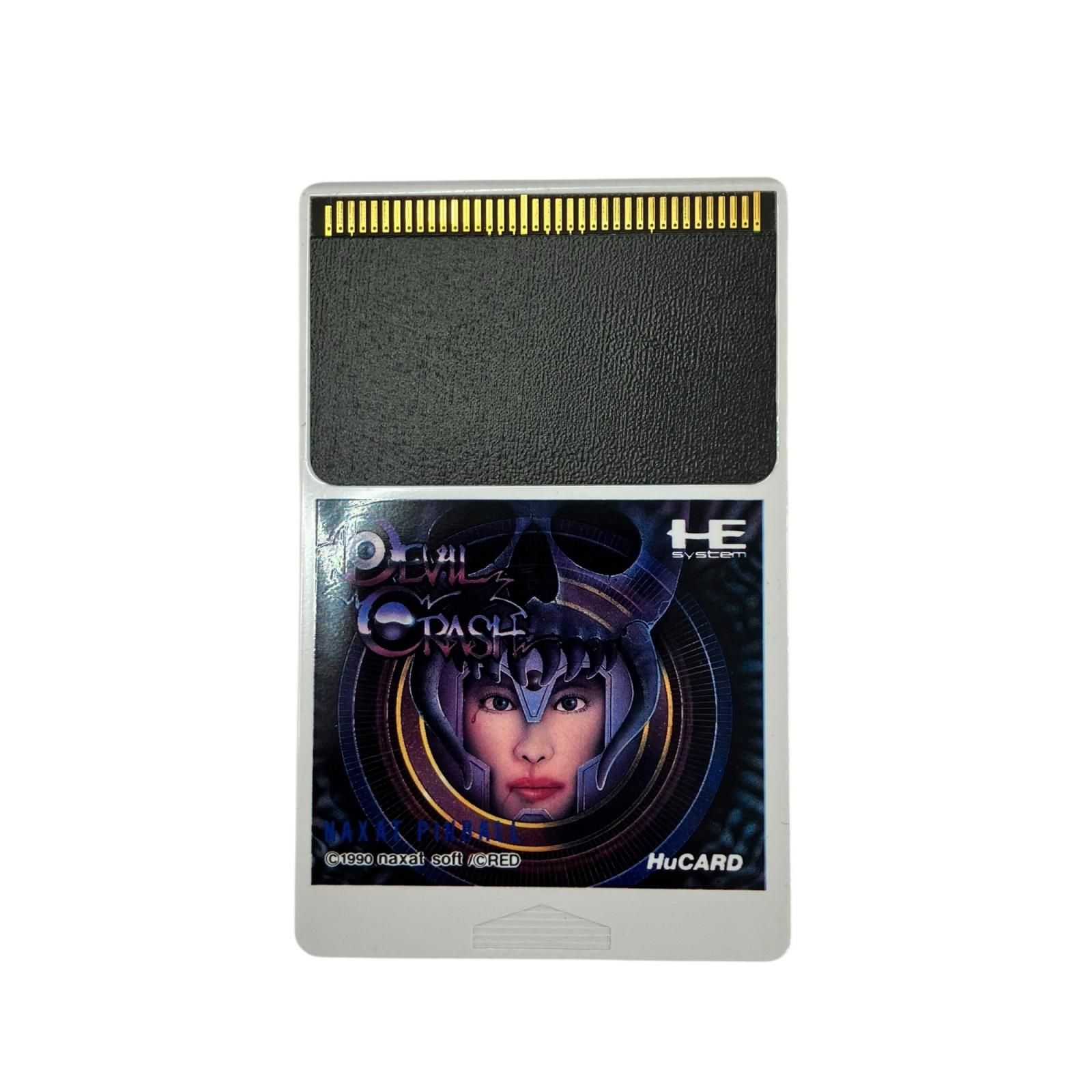 186000 動作未確認 PCエンジンHuカード デビルクラッシュ - メルカリ