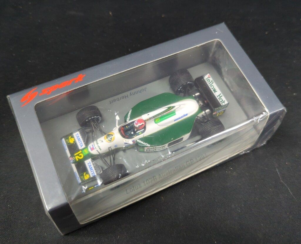 Spark model 1/43 Lotus 102B No.12 Australian GP 1991 Johnny