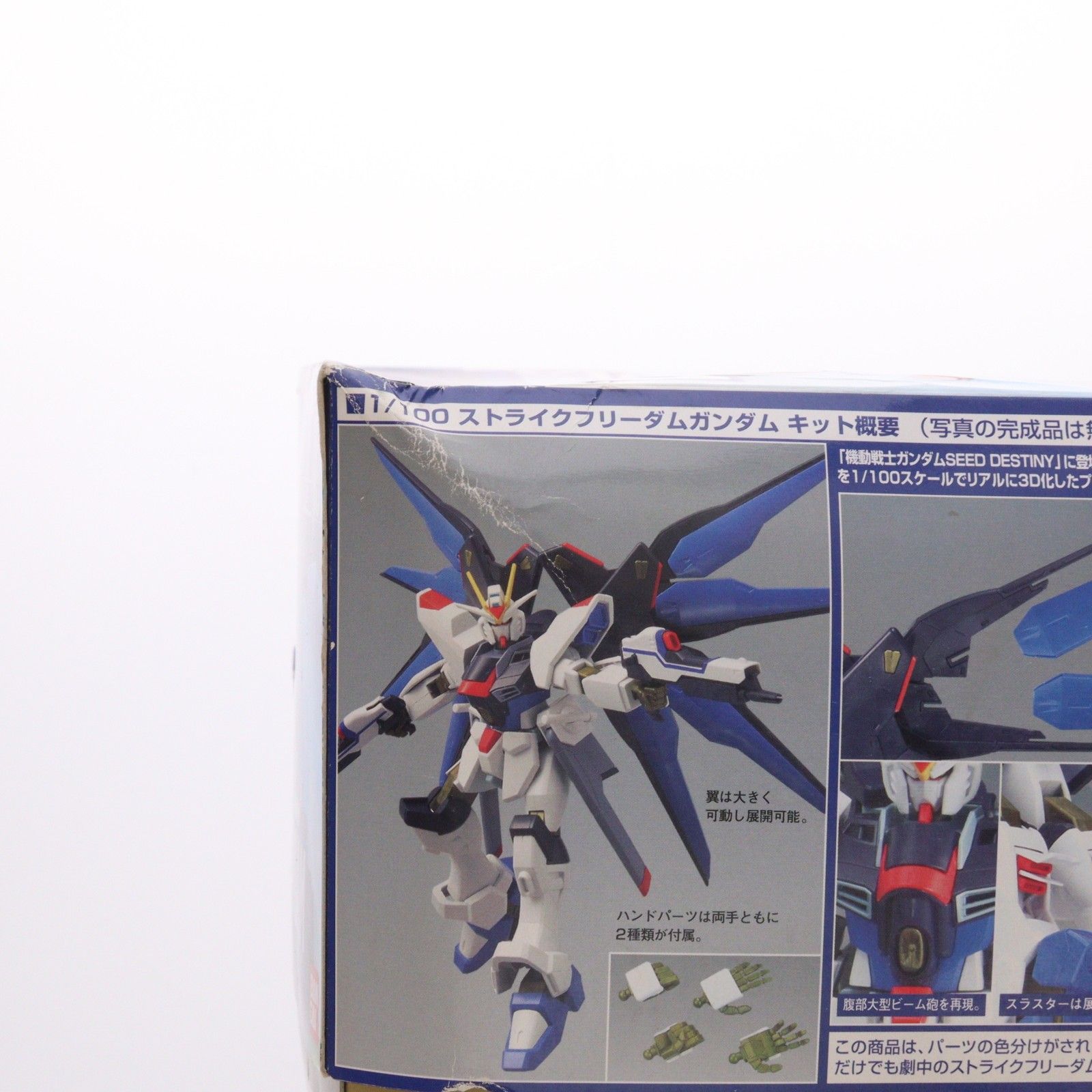 初回特典付属 1/100 ZGMF-X20A ストライクフリーダムガンダム 機動戦士