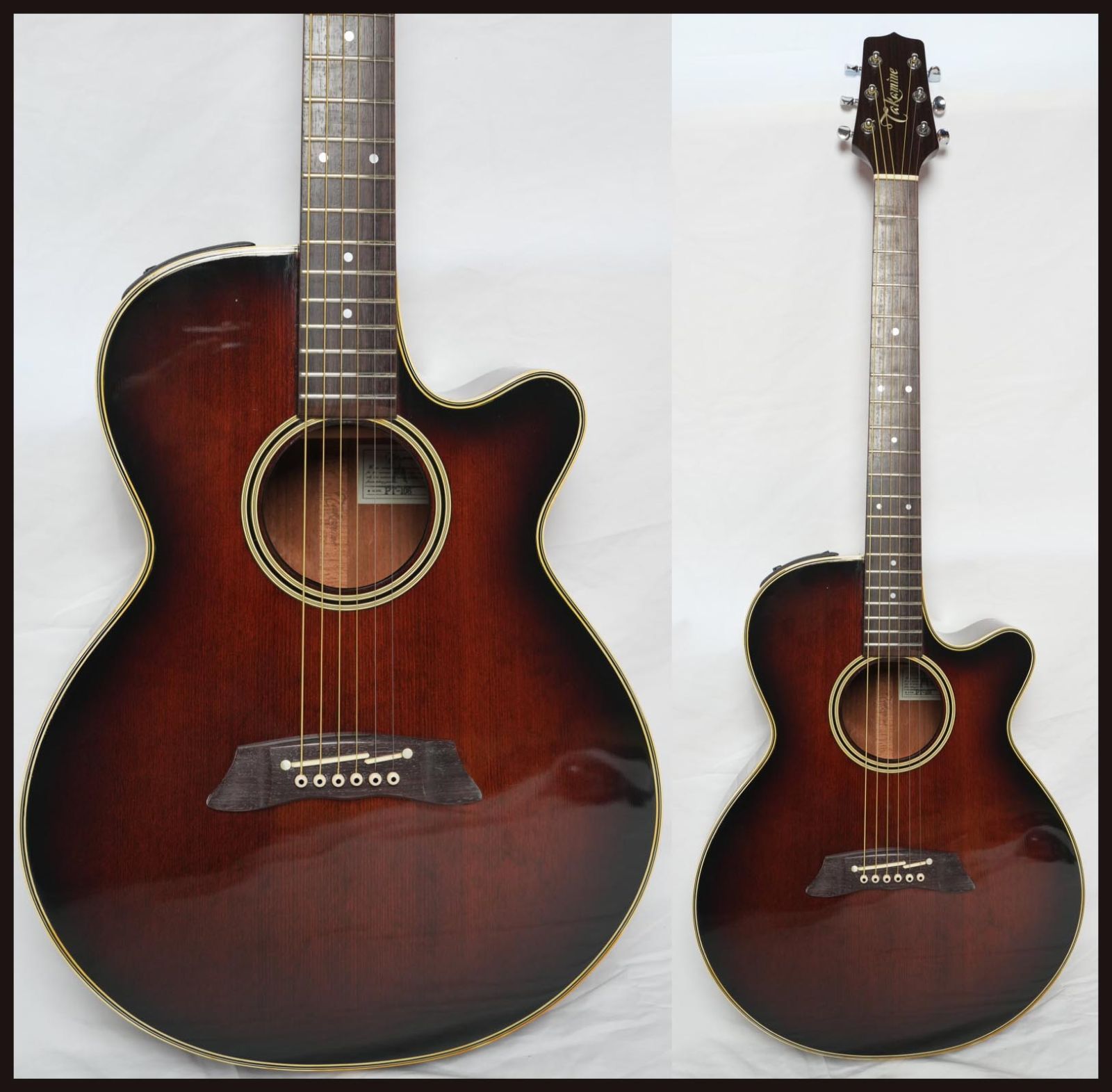 ☆TAKAMINE PT-106 BS コンパクトサイズエレアコ 日本製 タカミネ HC付