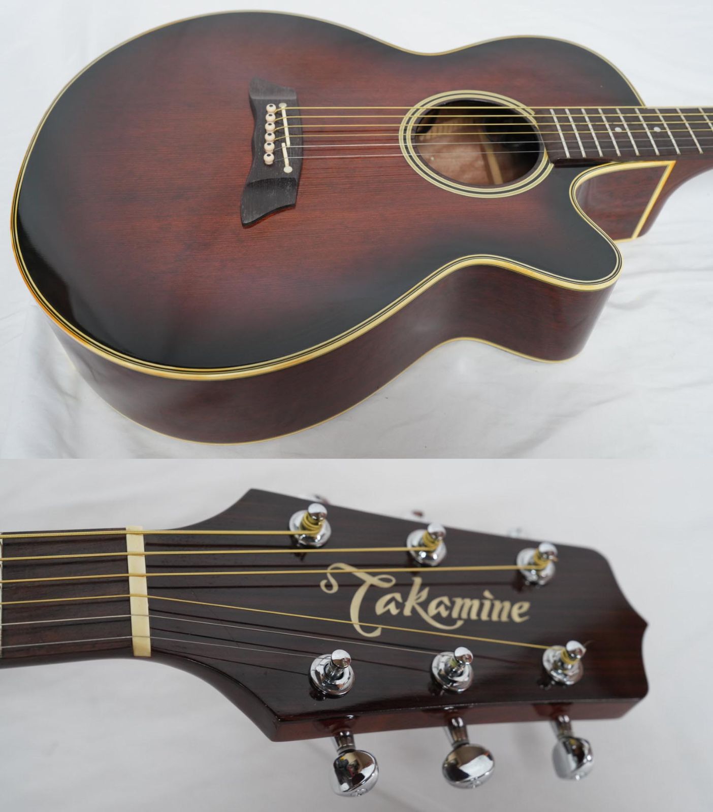 ☆TAKAMINE PT-106 BS コンパクトサイズエレアコ 日本製 タカミネ HC付
