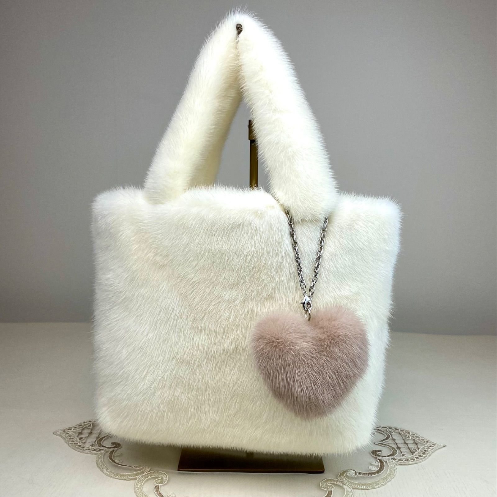 最後の一点‼︎早い者勝ち‼︎超高級✨SAGA MINK ミンク バッグ✨日本製