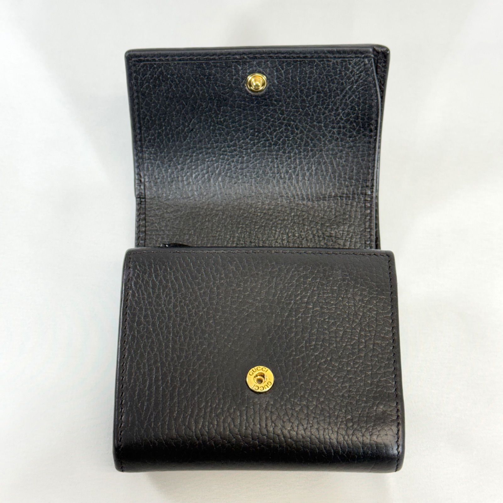 人気・美品】GUCCI グッチ GGマーモント ダブルG GGロゴ コンパクト