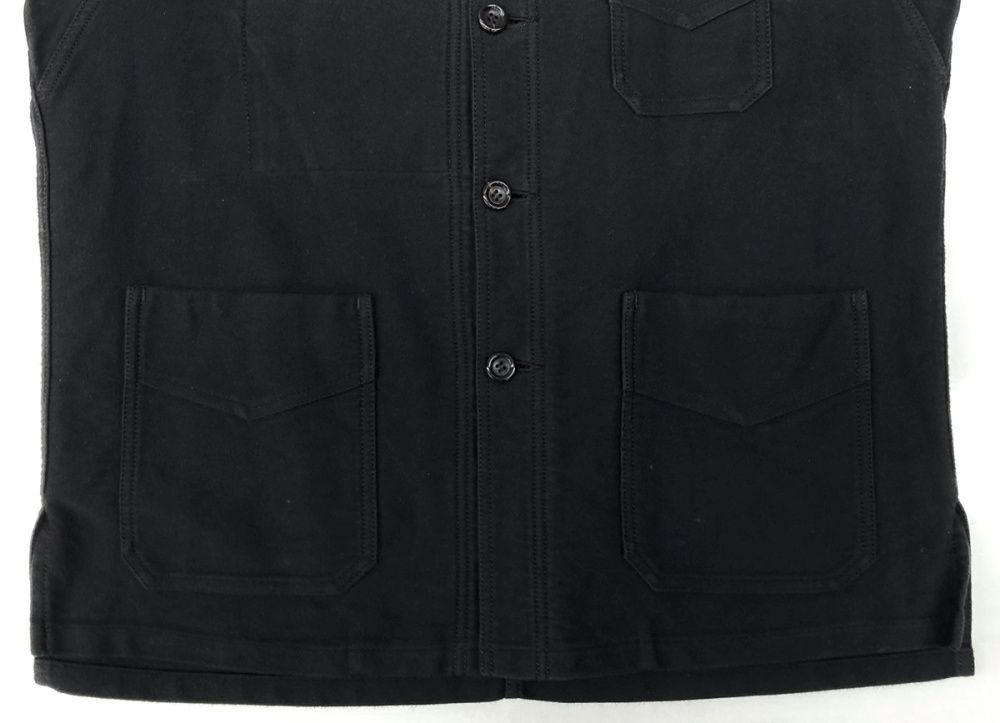 オーベルジュ AUBERGE MC CHARBON Moleskin Jacket モールスキン