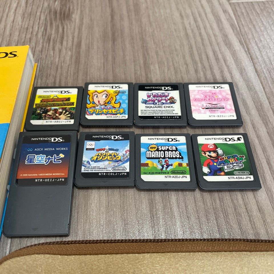 229123】NINTENDO ニンテンドー DSソフトのみ 8本セット マリオ系