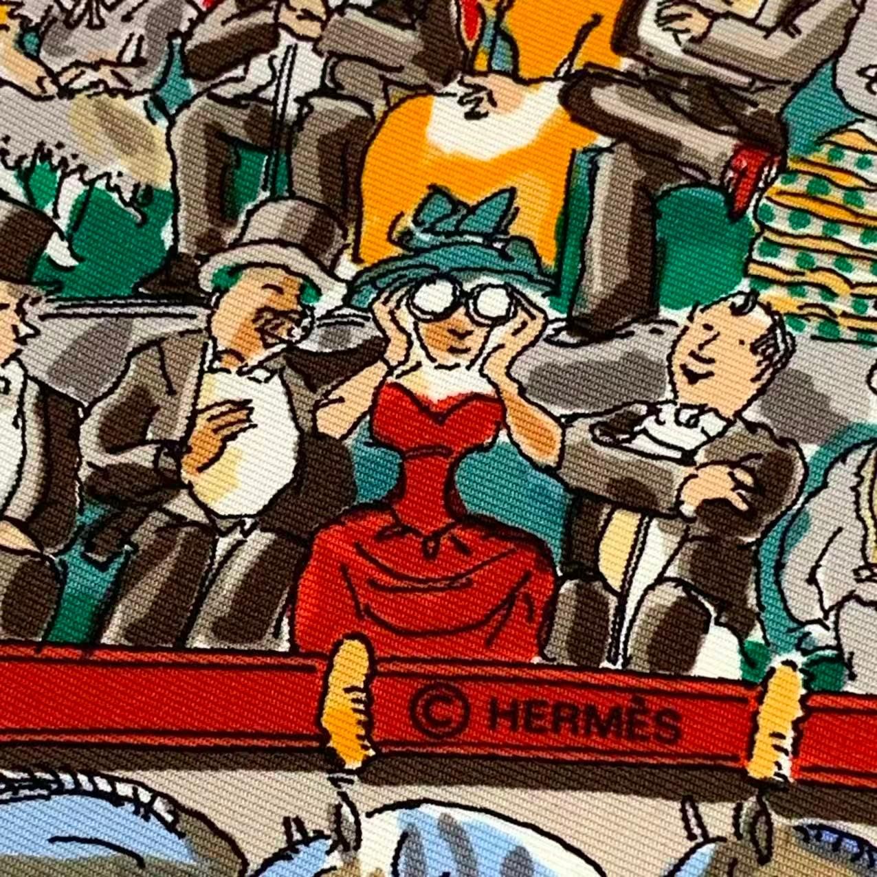 新品同様 HERMES エルメス カレ90 CIRQUE MOLIER モリエサーカス