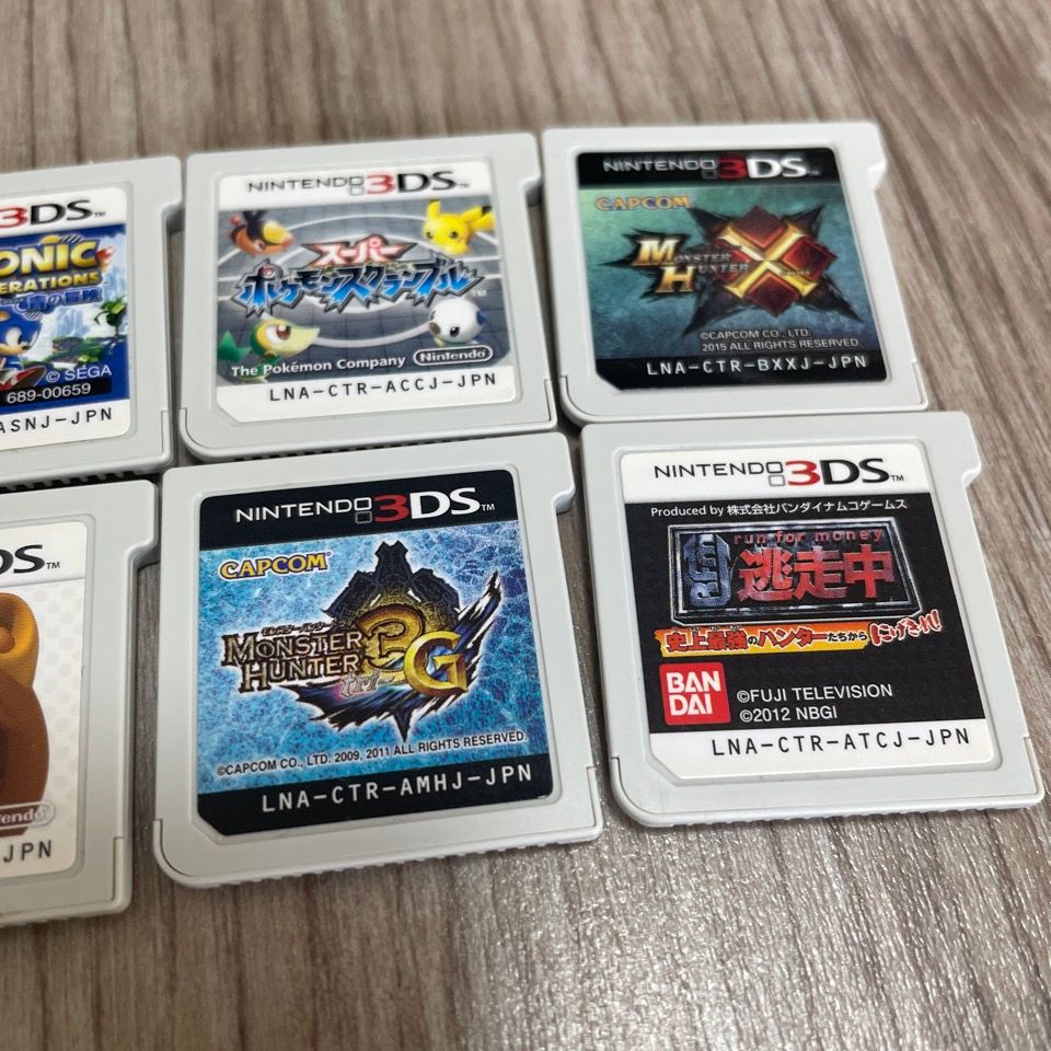 229139】NINTENDO ニンテンドー 3DS ソフトのみ6本セット