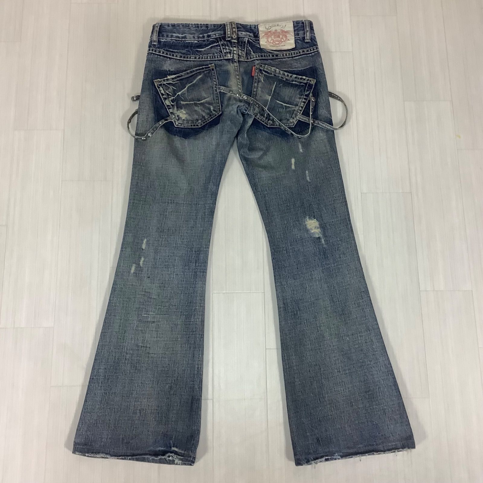 TORNADO MART トルネードマート スタッズ ブーツカット デニムパンツ