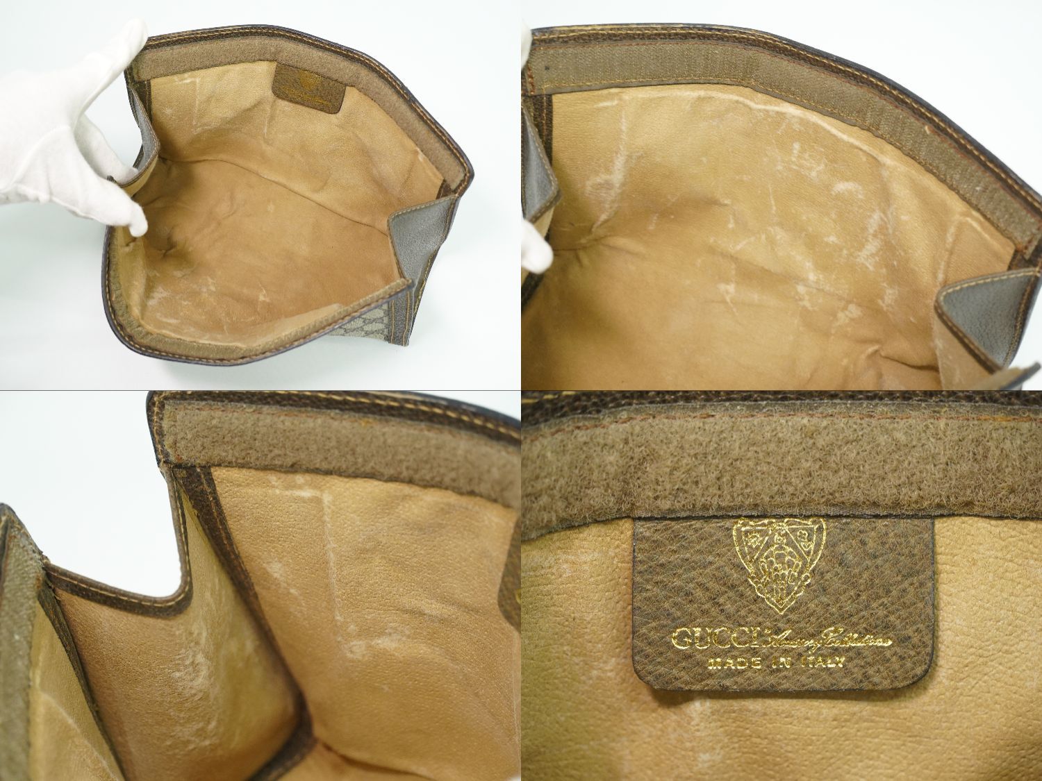 本物 グッチ GUCCI オールドグッチ シェリーライン GGスプリーム